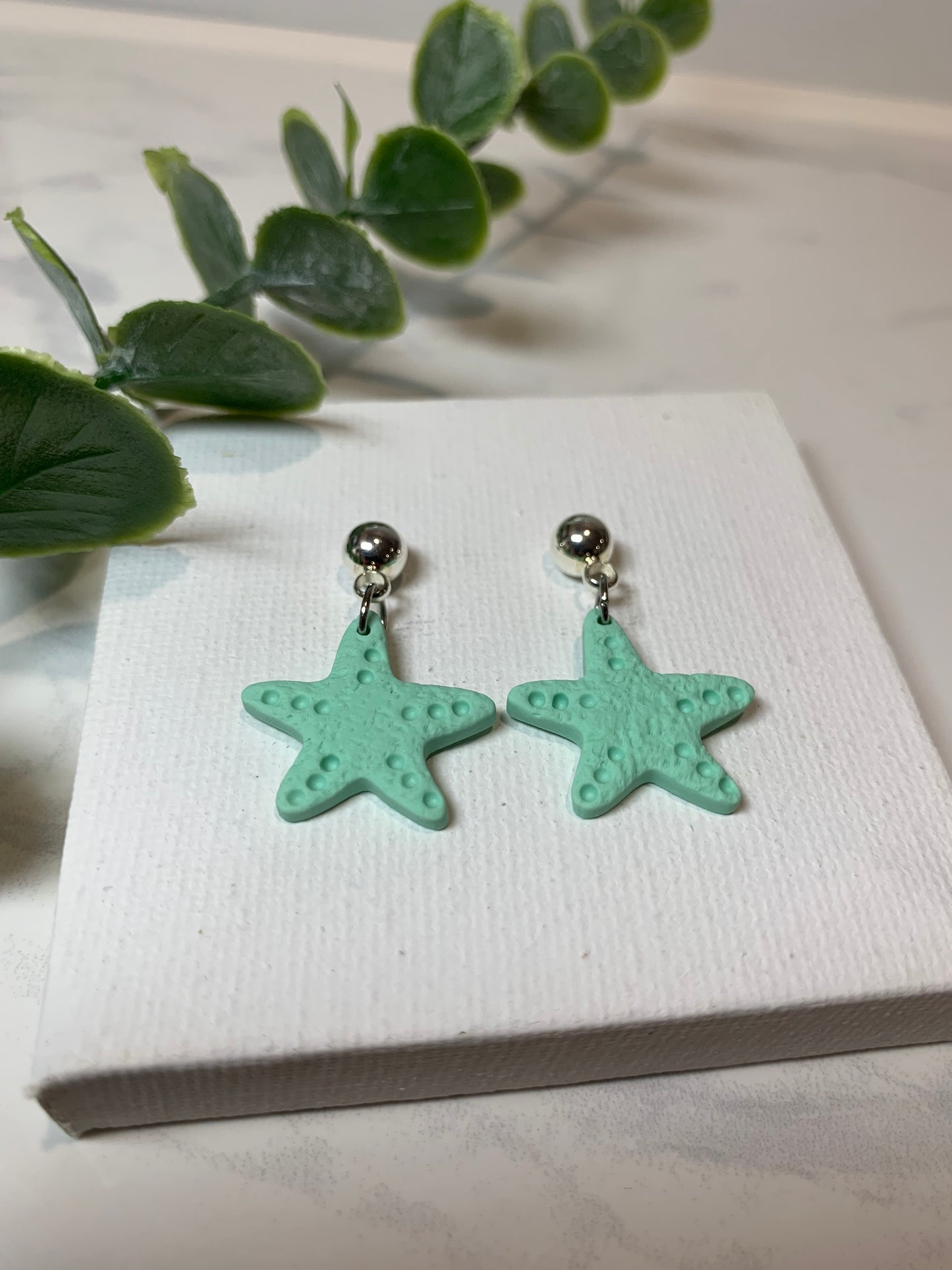 Starfish Dangles (mint)