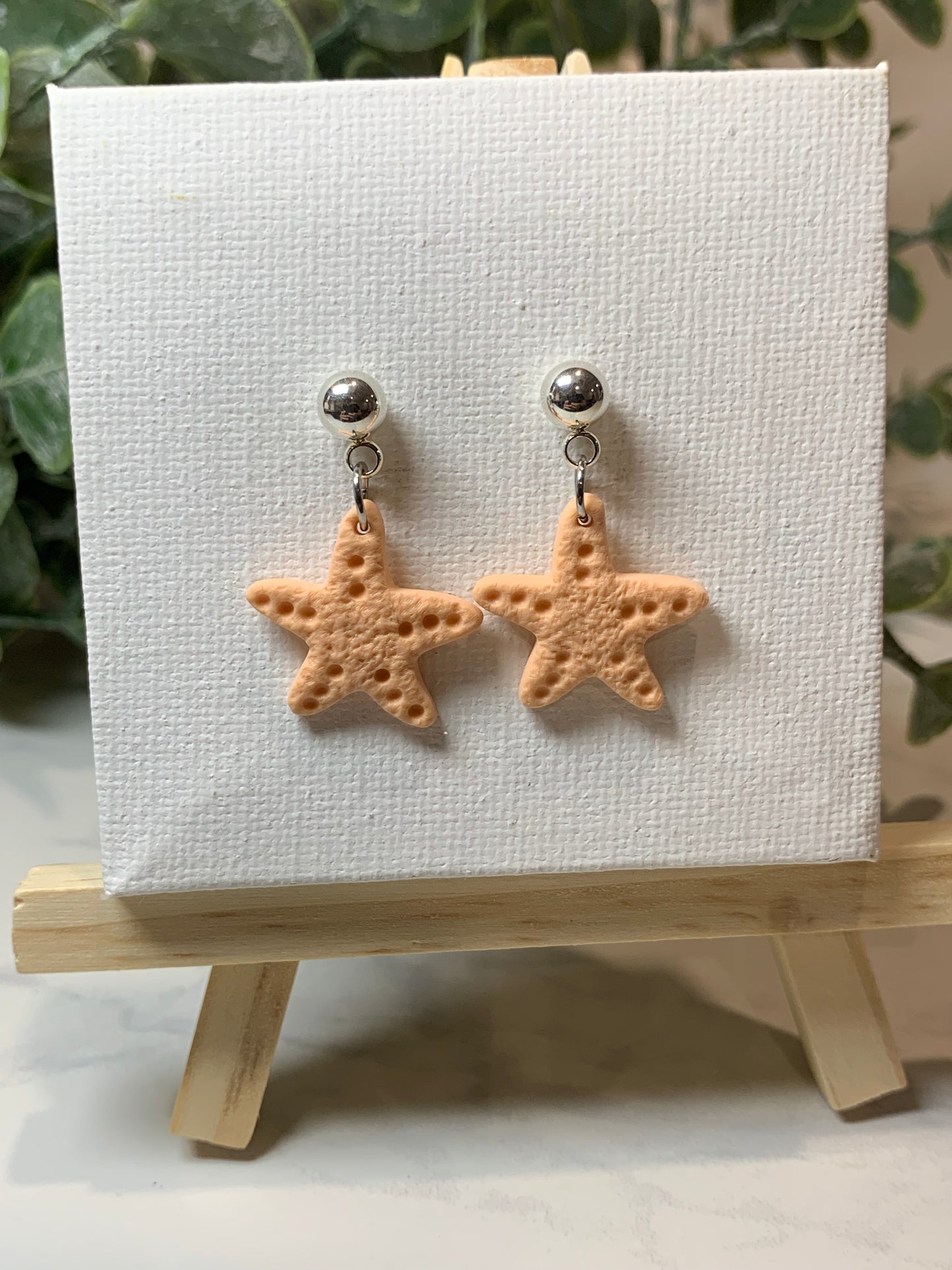 Starfish Dangles (peach)