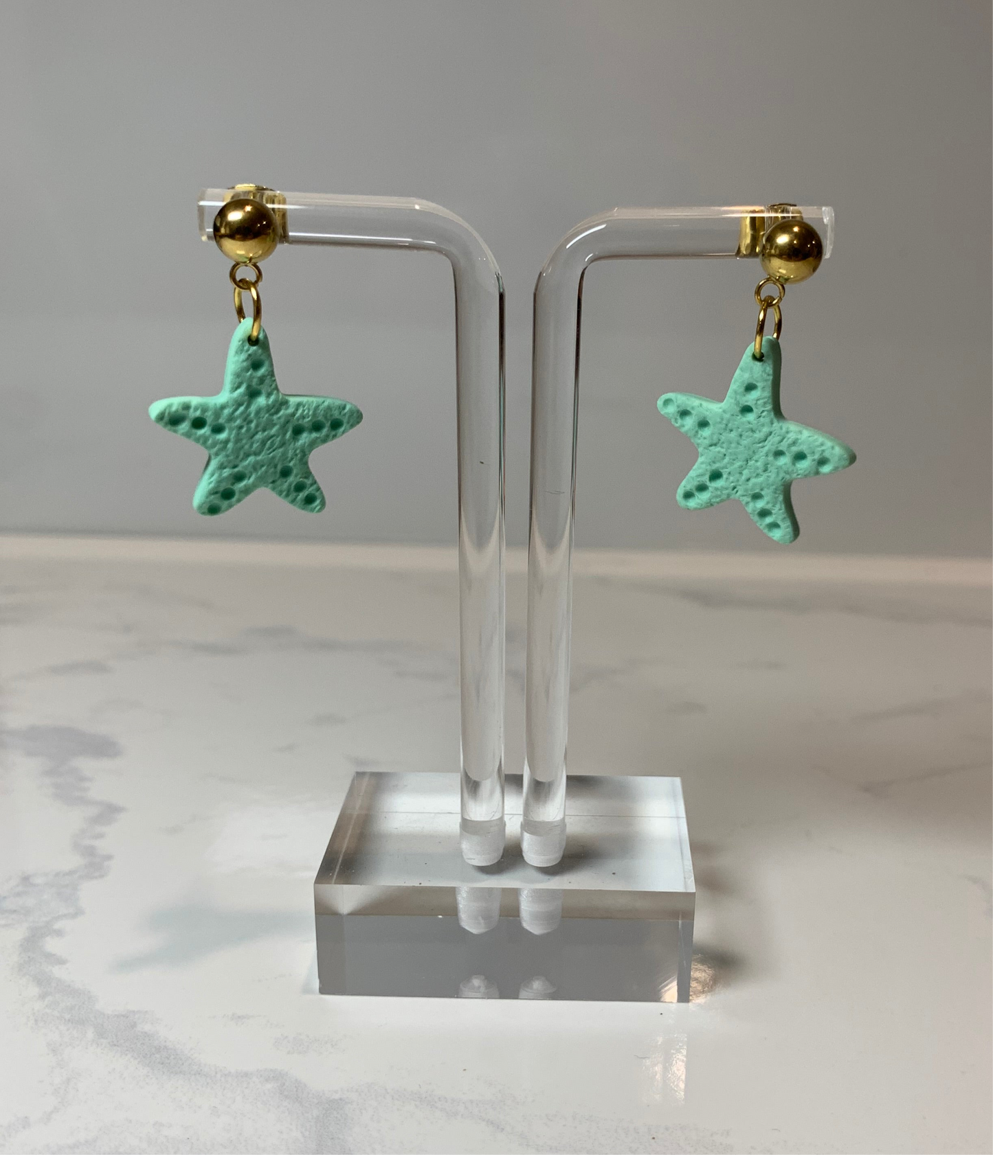 Starfish Dangles (mint)