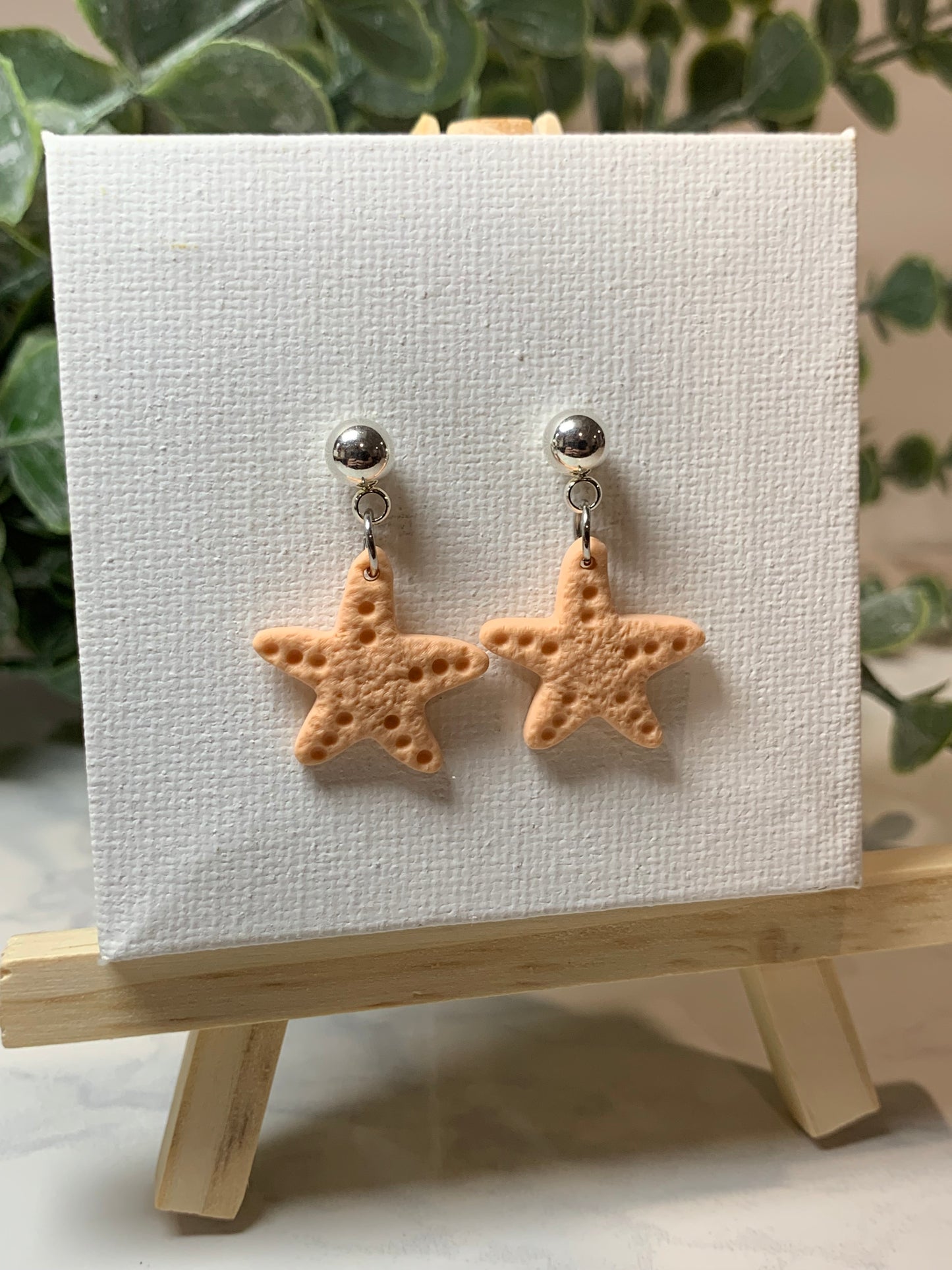 Starfish Dangles (peach)