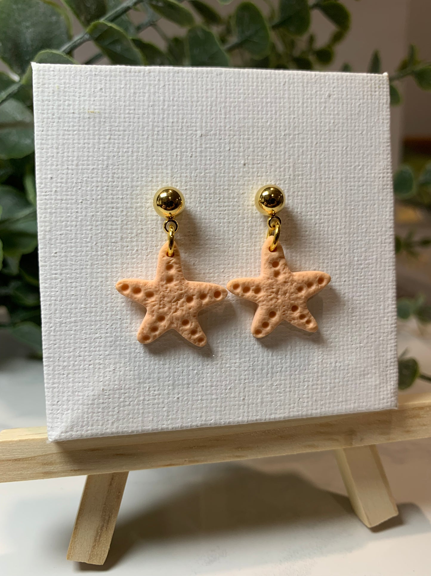 Starfish Dangles (peach)