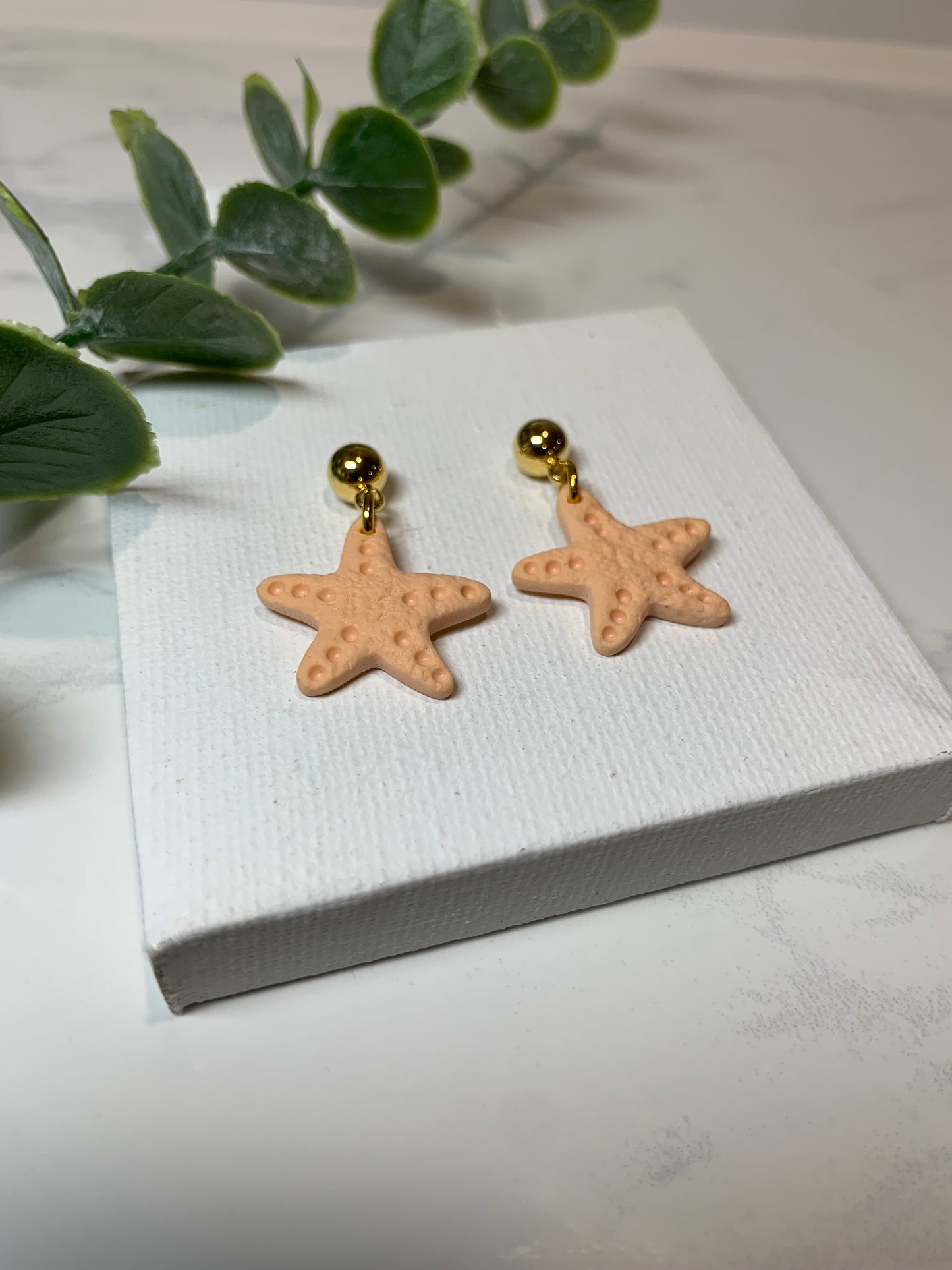 Starfish Dangles (peach)