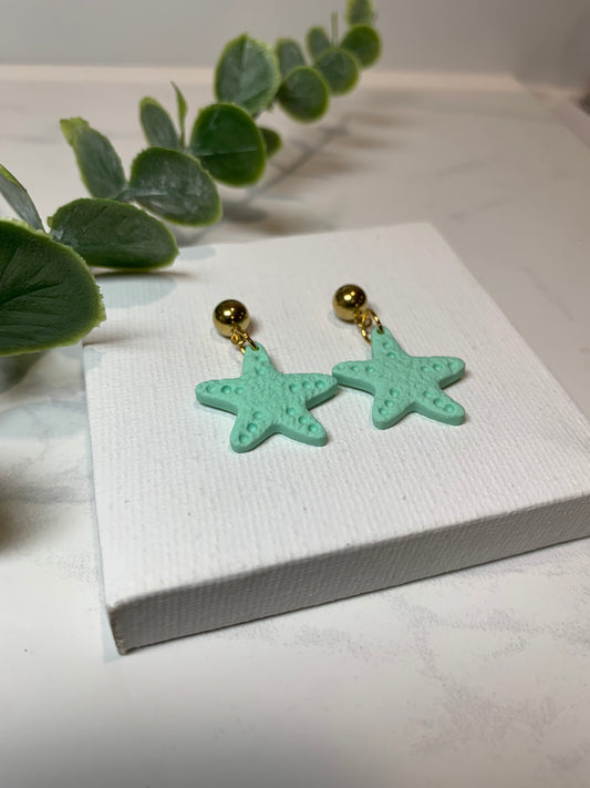 Starfish Dangles (mint)