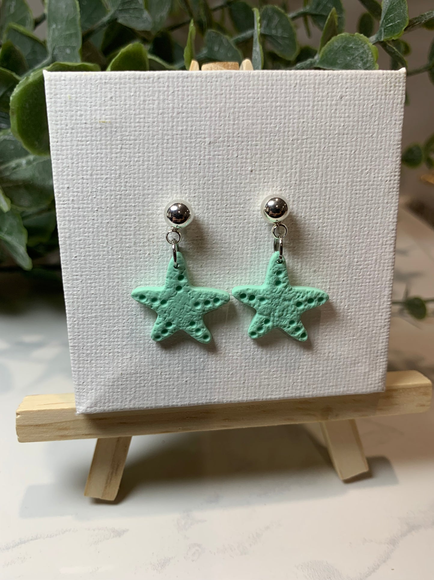 Starfish Dangles (mint)