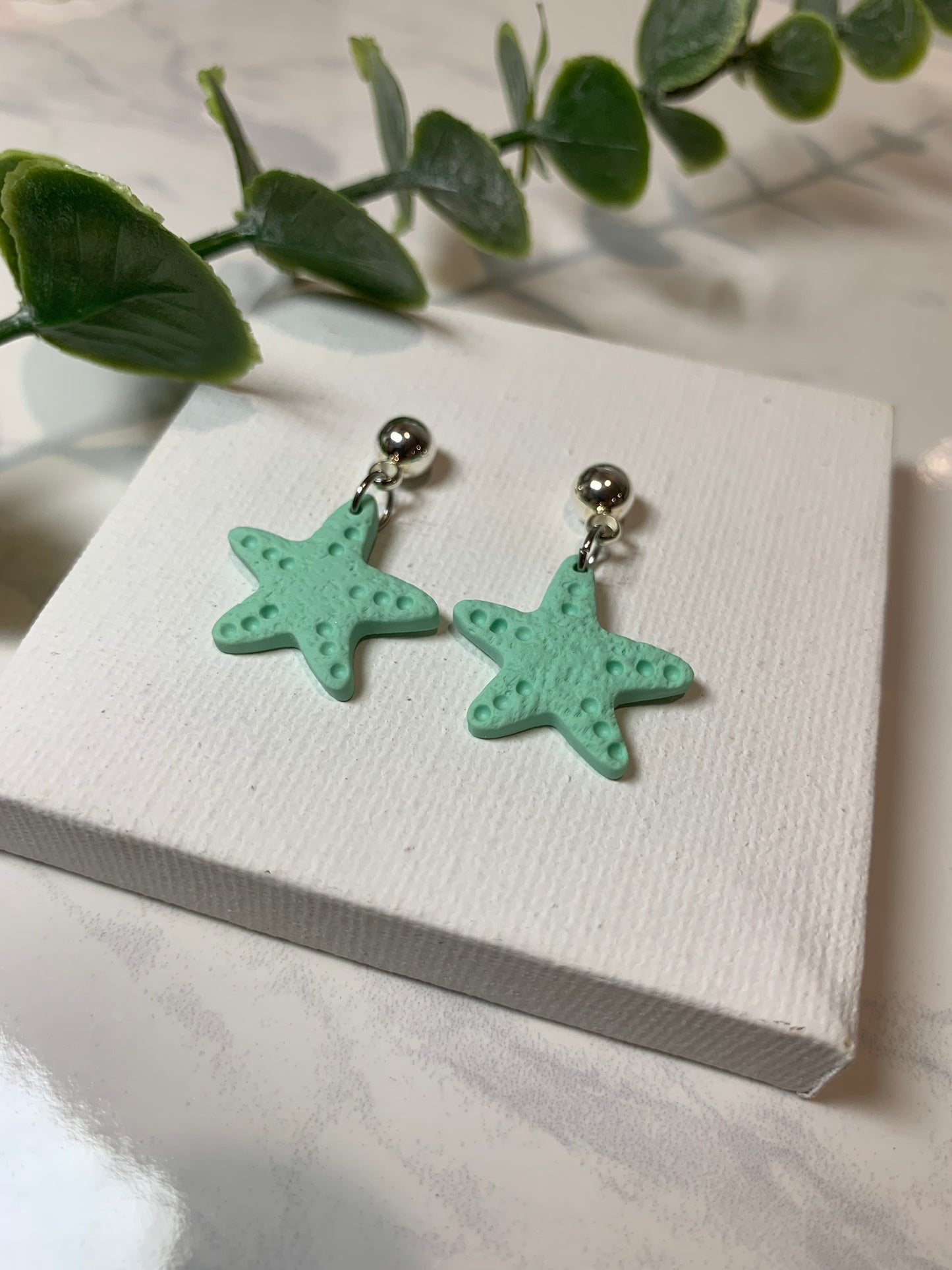 Starfish Dangles (mint)