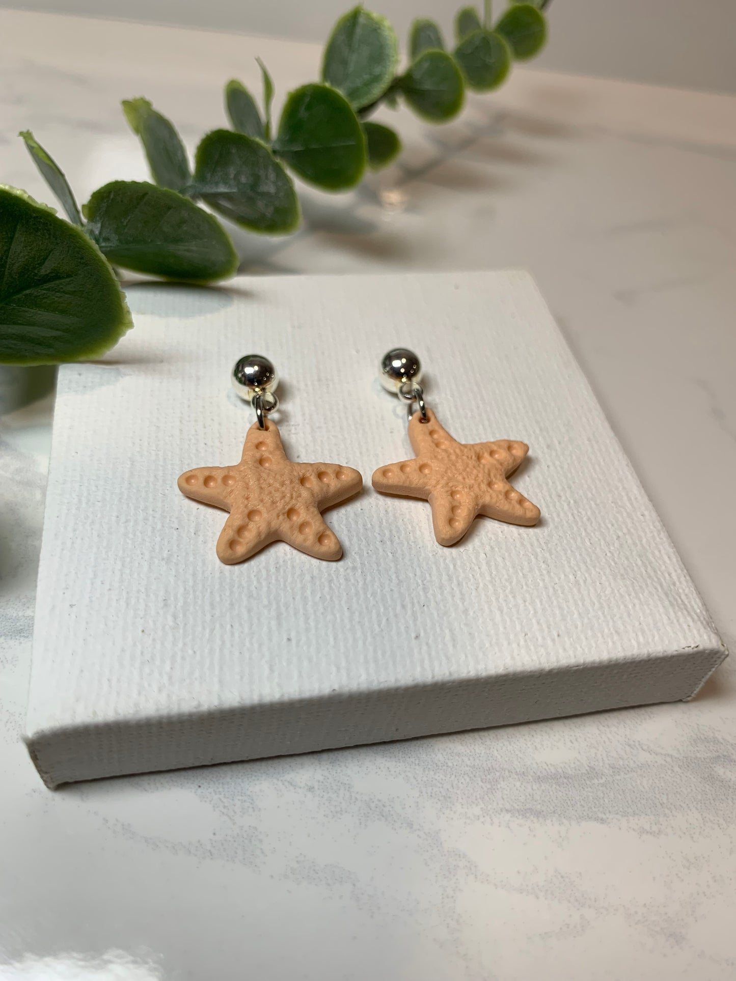 Starfish Dangles (peach)